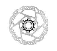 SHIMANO Disco 180MM C.Lock RT54 Solo Resina Ciclismo, Adultos Unisex, Multicolor(Plateado/Negro)