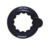 Shimano E-Bike Systems Ew-Ss302 Anillo de Bloqueo del Plato Silver/Black One Size