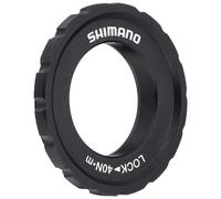 Shimano E-Thru Anillo de Cierre Y Arandela de Buje, Plata, Única