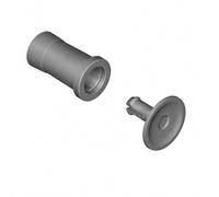 Shimano Eje de Placa RD-M9250+Cubierta, Negro, Talla única