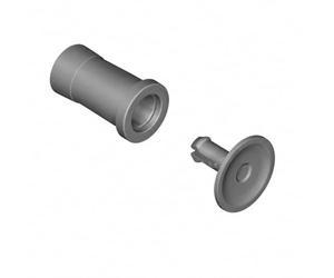 Shimano Eje de Placa RD-M9250+Cubierta, Negro, Talla única