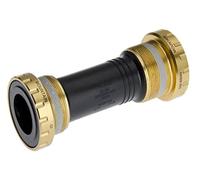 Shimano Eje de pedalier Saint SM-BB80 Hollowtech II Descenso BSA 83 negro/amarillo