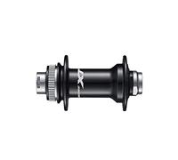 Shimano Eje pasante con Bloqueo Central DEORE XT HB-M8110 Buje de Rueda Delantera Black One Size