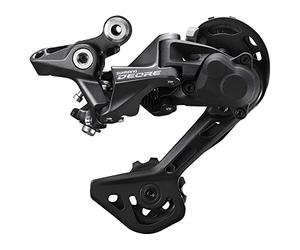 Shimano, ERDM5120SGS Deore Deore M5120 desviador Trasero, 10/11 velocidades, Shadow+, Jaula Larga SGS, Negro
