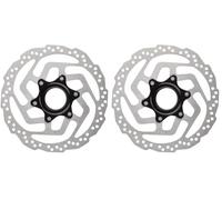 SHIMANO Esmrt10M Disco Suelto De Freno, 80 Mm, Gris (Paquete de 2)