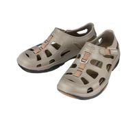 SHIMANO Evair Marine Fishing Shoes, Size 10, Khaki/Black