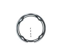 Shimano Fc-M610 Anillo Protector de Cadena Silver/Black One Size