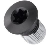 Shimano FC-M8000 Simple 11V Tuerca de Embellecedor, Plata, Única