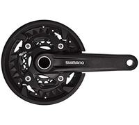 Shimano FC-MT500 - Bielas (3 x 10 velocidades, 170 mm), Color Negro