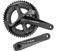 Shimano FC-R7000 105 double chainset, HollowTech II 175 mm 53 / 39T, black