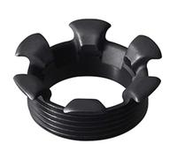 SHIMANO Fc-R9100 Anillo de fijación del Brazo de manivela Silver/Black One Size