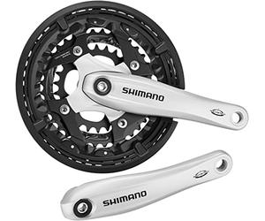 Shimano FC-T521 - Bielas (3 x 10 velocidades, 170 mm), Color Negro