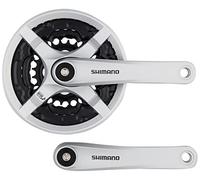 SHIMANO Fc-ty501 Vierkant 6/7/8-fach Bielas, Unisex Adulto, Plata, 170 mm