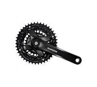 SHIMANO FC TY501 Vierkant 6/7/8 Mal Kurbelgarnitur 175 mm Black