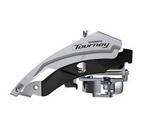 Shimano FD-TY601 Tourney - Mecanismo Delantero Triple, Columpio Superior, Doble Tiro, 63-66, para 48T