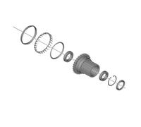 Shimano FH-M9210-B Cuerpo de Rueda Libre Black One Size