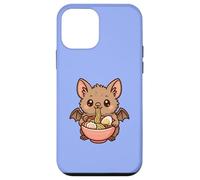 Shimano - Fideos Ramen para Comer murciélagos con Bigotes Kawaii Lindos y Divertidos Carcasa para iPhone 12 Mini