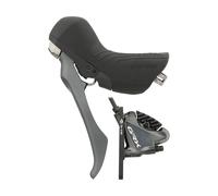 Shimano Freno de disco GRX BR-RX810 + ST-RX810-LA Remote negro rueda delantera