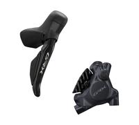 Shimano Freno de disco GRX ST-RX715 + BR-RX410 gris/negro