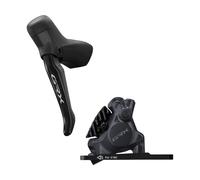 Shimano Freno de disco GRX ST-RX715 + BR-RX410 gris/negro