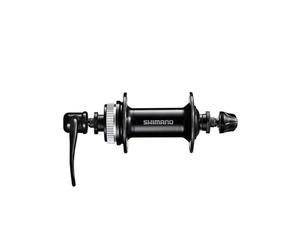 Shimano Front Hub 100/36 negro HB-QC300 Disc Brake omponente de freno para seguridad en ruta con rendimiento equilibrado