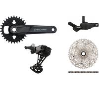 Shimano Grupo Deore M6100 1x12 30 negro 175.0 mm/clamp/10-51