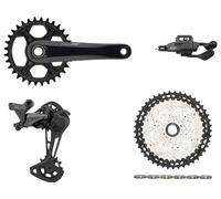 Shimano Grupo XT M8100 1x12 34 negro 175.0 mm/clamp/10-51