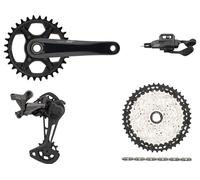 Shimano Grupo XT M8100 1x12 36 negro 175.0 mm/clamp/10-45
