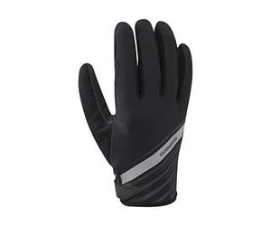 Shimano Guantes Largos SH Guantes, Unisex Adulto, Negro, M