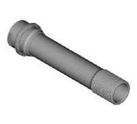 SHIMANO Hb-M8010 Und Hb-M8010-B Eje Hueco Silver/Black 110 mm