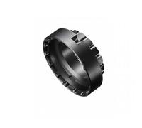 SHIMANO | Herramienta TL-FC39 - Herramienta de instalación y extracción del anillo de cierre del plato FC-E8000/E8050 Herramienta adaptadora para uso con TL-FC36 o TL-FC32 Perfil serrado muy