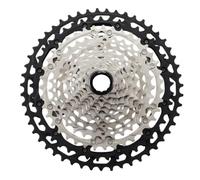 SHIMANO XT Corona dentata a cassetta, Unisex Adulto, Silber,Schwarz, 12-fach