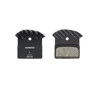 Shimano J05A-RF disc pads and spring, alloy back with cooling fins, resin