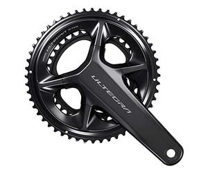 Shimano JG.BIE/PL.SH.ULTEG.110BCD 172.5 50x34D 2x12V Car Bielas, Sport, Negro (Negro), Talla Ãšnica