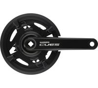 Shimano Juego bielas cuadradas CUES FC-U4000-2 c. anillo protector de cadena negro 175.0 mm 26-40