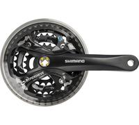 Shimano Juego de bielas Acera FC-M361 c. anillo protección de cadena cuadrado negro 170.0 mm 22-32-42