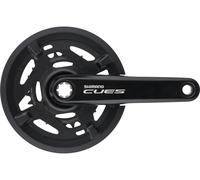 Shimano Juego de bielas CUES FC-U4010-2 con anillo protector de cadena negro 170.0 mm 30-46
