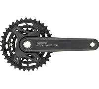 Bielas de doble plato Shimano CUES Boost FC-U6000 - 9/10/11 velocidades - 170/175 mm - 36/22 dientes ( 170 mm | 36-22 )