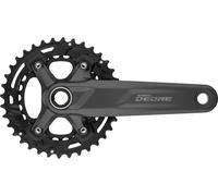 Shimano Juego de bielas Deore FC-M4100-B2 negro 175.0 mm 26-36