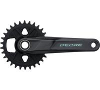 Shimano Juego de bielas Deore FC-M6100-1 negro 165.0 mm 32 dientes