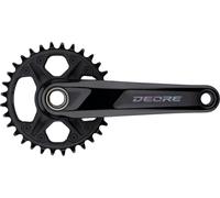 Shimano Juego de bielas Deore FC-M6130-1 negro 175.0 mm 30 dientes