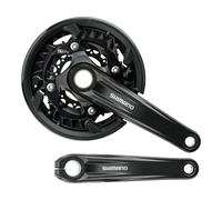 Shimano Juego de bielas FC-MT500-3 con anillo protector de cadena negro 170.0 mm 22-30-40