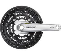 Shimano Juego de bielas FC-T521 Octalink con anillo protector de cadena negro 175.0 mm 26-36-48