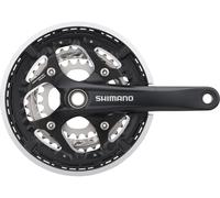 Shimano Juego de bielas FC-T551 con anillo protector de cadena negro 170.0 mm 24-32-44