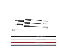 Shimano Juego de Cable de Palanca de Cambios Road con Revestimiento de polímero, Negro, Y63Z98910