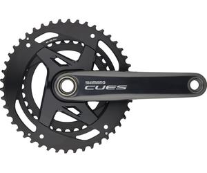 Shimano Juego de platos CUES FC-U8000-2 Hollowtech II negro 170.0 mm 32-46