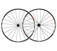 Shimano Juego de ruedas WH-R501 negro-rojo 28" Satz (RD + RT) clincher Shimano