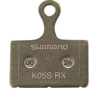 Shimano K05S-RX Disco Brake Pad and Spring - Resin Compound, Stainless Steel Back Plate, One Pair