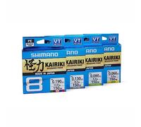 SHIMANO Kairiki 8, 300 Meter, Multicolor, 0.420mm/46.7kg, Línea de Pesca Trenzada, 59WPLA68R2B