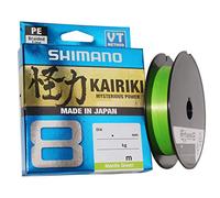 Shimano Línea de Pesca Trenzada Kairiki 8 – 150 m Mantis Verde 0.350 mm / 39.5 kg